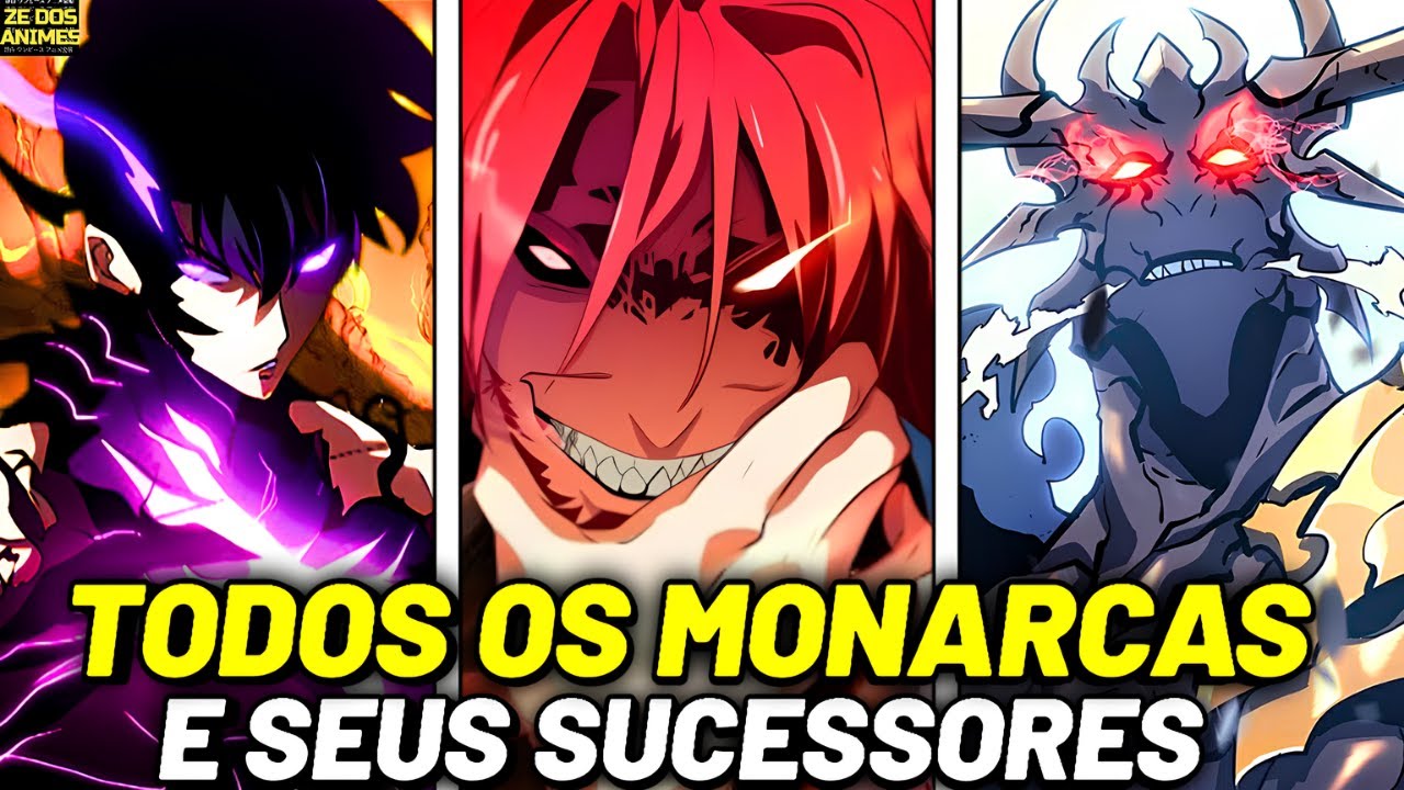 TODOS OS MONARCAS DE SOLO LEVELING E SEUS SUCESSORES EXPLICADOS
