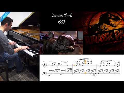 John Williams - "Welcome to Jurassic Park" -  Piano Solo Cover