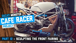 Download lagu Ducati Monster Cafe Racer Part 12 - Modelling the half fairing with clay mp3