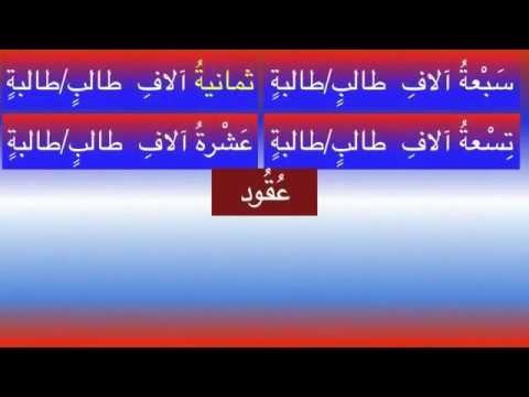 Madina 2   Lesson 48   Numbers In Arabic lesson no 24 from book 2