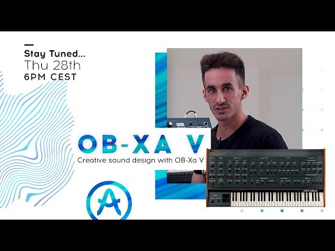 Live Workshop | Making a track with OB-Xa V (with Jakub Manaj)