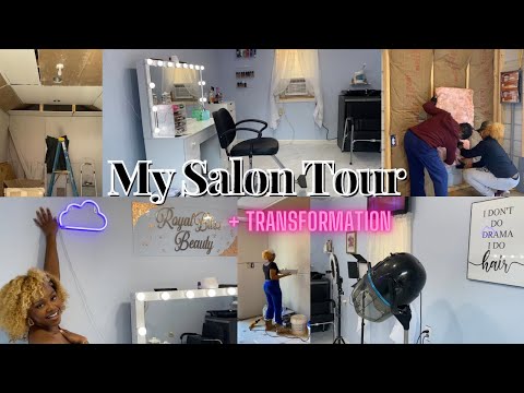 Salon Shed Transformation | Salon Tour 2022 | Product...