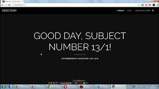 Смертельный файл в реальной жизни - dead bot.exe