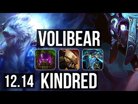 VOLIBEAR vs KINDRED (JNG) | 69% winrate, 10/3/12, Godlike | EUW Master | 12.14