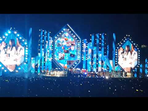 20160604 Dream concert  Ending All artists fancam