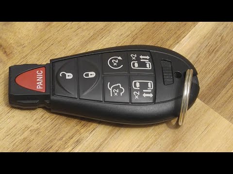 Town & Country / Caravan Key Fob Battery Change - DIY