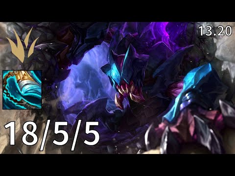 Rek'Sai Jungle vs Graves - EUW Master | Patch 13.20