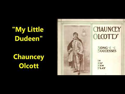 "My Little Dundee" Chauncey Olcott 78 rpm, tenor who composed famous Irish song "My Wild Irish Rose"