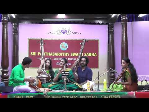 December Music Festival 2019 l Sri Parthasarathy Swami Sabha l Ranjani Sivakumar  l 19th Dec
