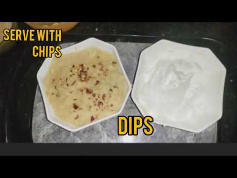 Hummus and Sour cream DIPS by Shubhra