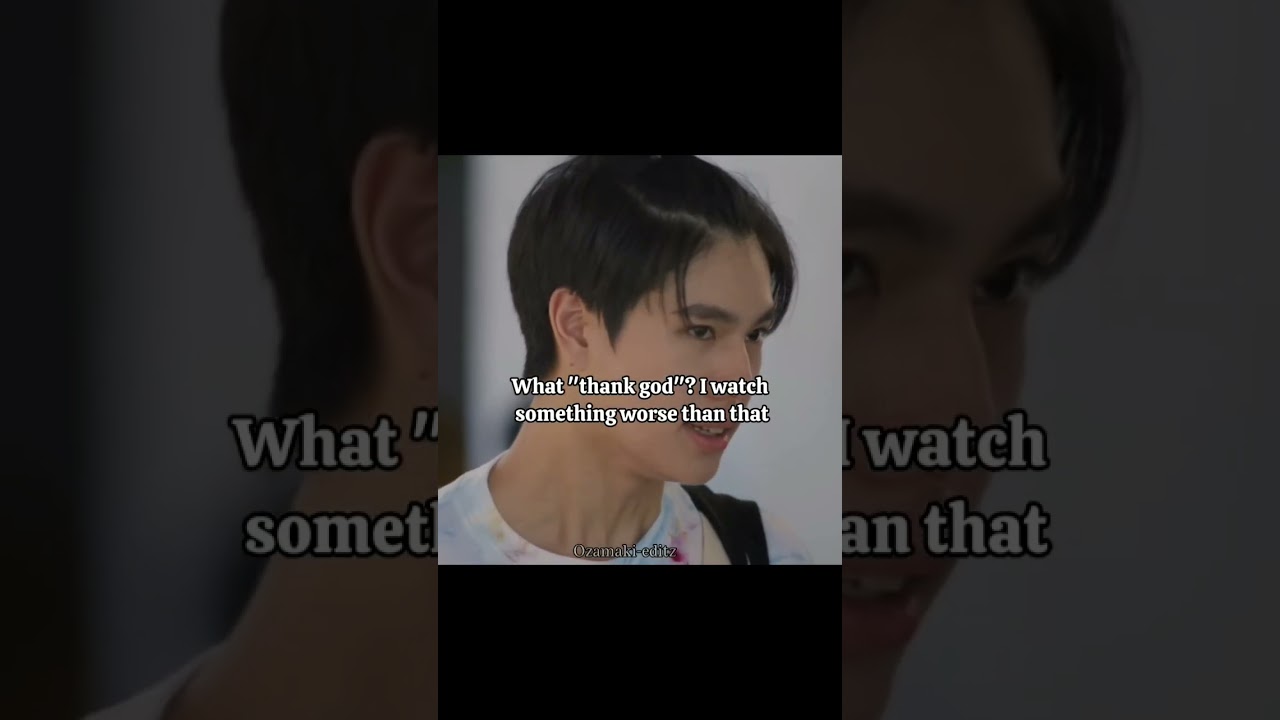 Nah I love watching Thai drama 👽🤌 #pondphuwin #bl