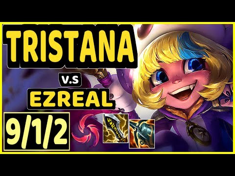 ARROW (TRISTANA) vs EZREAL - 9/1/2 KDA BOTTOM ADC GAMEPLAY - KR Ranked GRANDMASTER