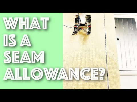 What Is a Seam Allowance? | Sew Anastasia