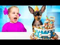 Surprising Our New Dog With First Birthday