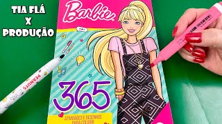 Livro De Atividades Da Barbie! Tia Flá X Produção