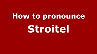 How to pronounce Stroitel
