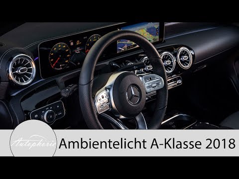 Ambiente-Licht in der Mercedes-Benz A-Klasse (W 177) - Autophorie