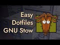 Give Your Dotfiles a Home with GNU Stow