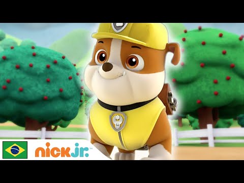 Capa de Patrulha Canina | 🟡 O Melhor do Rubble! 🟡 | Nick Jr. em Português