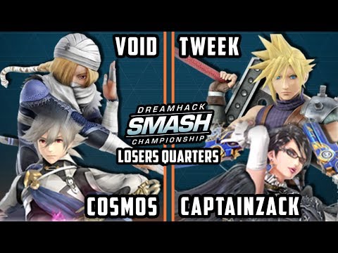 DHATL 17 Smash 4 - Void & Cosmos Vs. Tweek & Captain Zack - Doubles LQ - Smash Wii U
