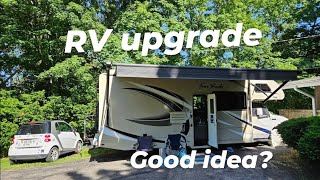 RV Air Conditioner Insulation Project