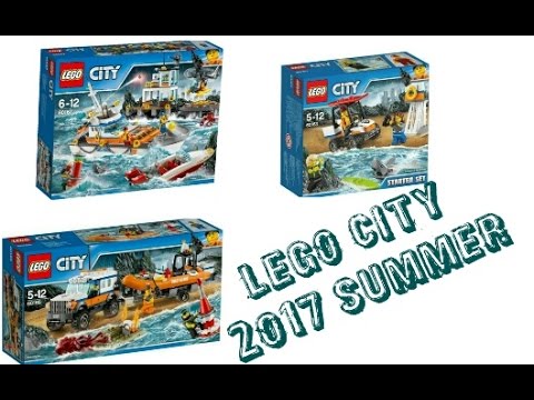 LEGO News: LEGO CITY Coast Guards 2017 Summer Sets Official Pictures (Sea Rescue Plane)
