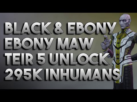 Marvel Strike Force, Easy Ebony Maw Unlock using 295K Inhumans (Reference)