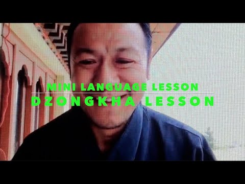 Let's Learn Dzongkha with Tshetem!