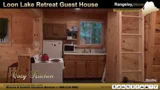 preview picture of video 'Vacation Rental in Rangeley, Maine -Loon Lake Retreat Guest House'