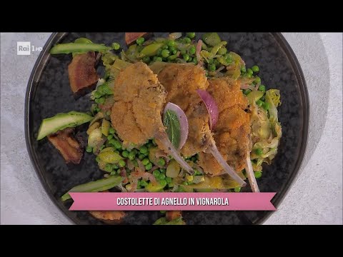 Costolette di agnello in vignarola - È sempre mezzogiorno - 25/03/2024