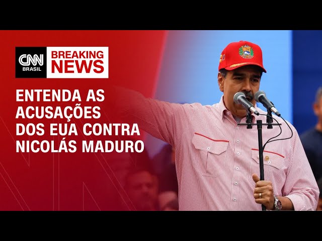 Venezuela: Entenda as acusações dos EUA contra Nicolás Maduro | AGORA CNN