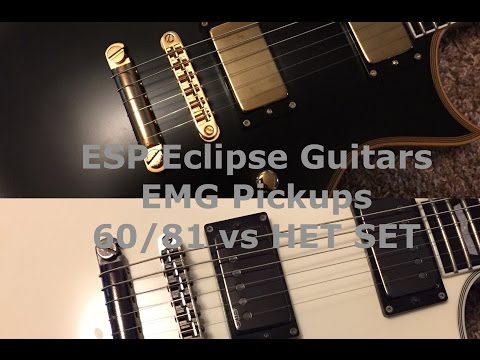ESP Eclipse EMG HET SET vs E-II Eclipse EMG 60/81