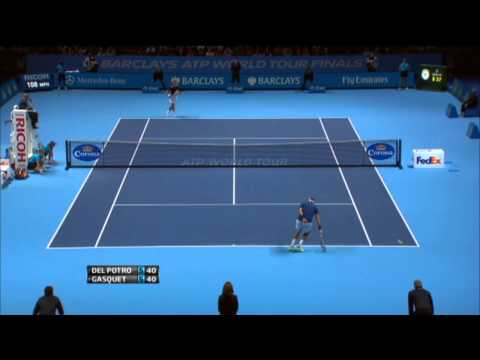 Hot Shot: Richard Gasquet Unleashes His Forehand