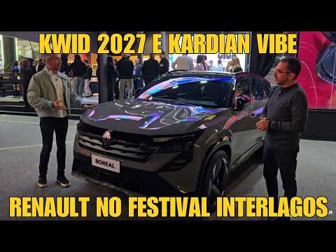 Kwid 2027 e Kardian Vibe - Novidades da Renault no Festival Interlagos