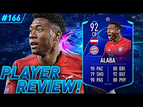 BROKE BOY RTG #166 - UCL SHOWDOWN 92 RATED ALABA REVIEW - FIFA 20 ULTIMATE TEAM