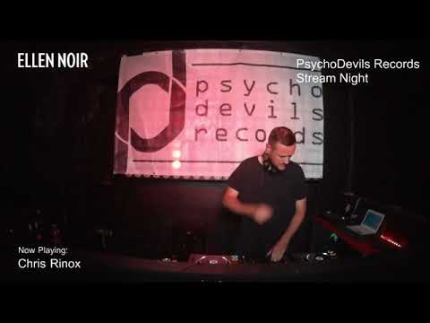 Chris Rinox @ PsychoDevils Records Stream  Ellen Noir 25.07.2020