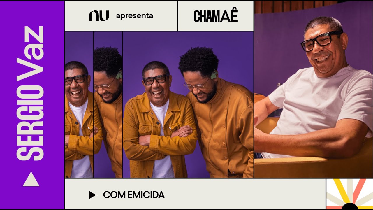 #02 Emicida entrevista Sergio Vaz | Podcast #Chamaê