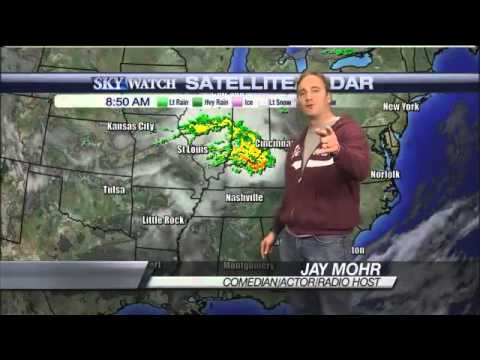 Comedian Jay Mohr Takes Over the Weather Forecast on Tennessee Mornings