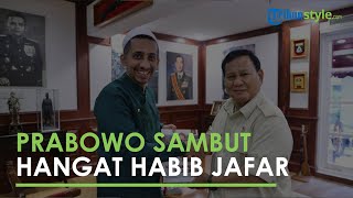 Menhan Prabowo Subianto Sambut Hangat Habib Jafar di Kantor Kementerian Pertahanan
