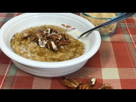 Crock Pot Pumpkin Pie Oatmeal
