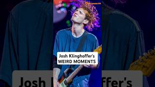 Josh Klinghoffer's Weird Behaviour  😂 #shorts #redhotchilipeppers #funnyvideo #rhcp