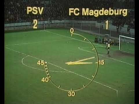 PSV Eindhoven vs  1  FC Magdeburg 1977 - 1978