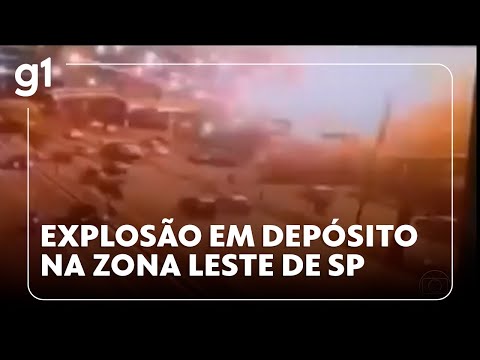 Explosão na zona leste de SP deixa um morto e feridos #g1