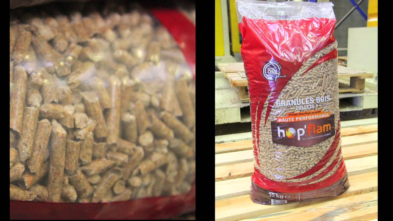 Les granulés de bois HOP'FLAM !
