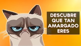 Crees que eres una persona amargada? Descubre que tan amargado eres con este divertido test! ↠↠ ¡No te olvides de suscribirte para no perderte ningún test!