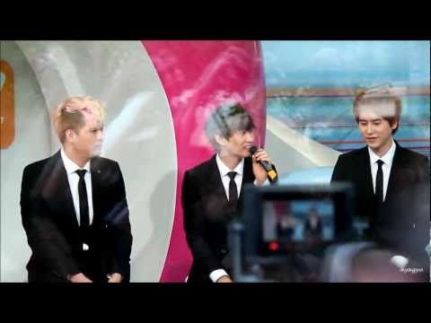 120726 Mnet WIDE Open Studio - Kyuhyun,Eunhyuk,Shindong