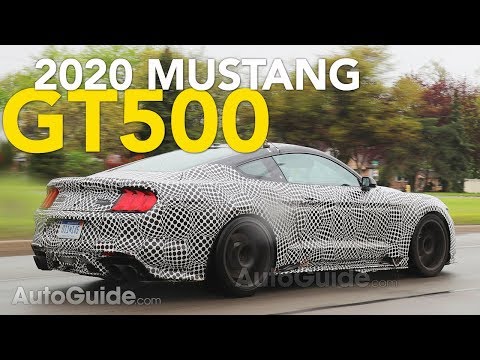 2020 Ford Mustang Shelby GT500 Spied Testing