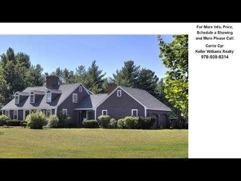 147 Paquawket Path, Groton, MA Presented by Carrie Cyr.