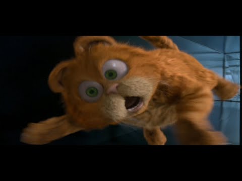 Garfield (2004) - Garfield bumping in the vents