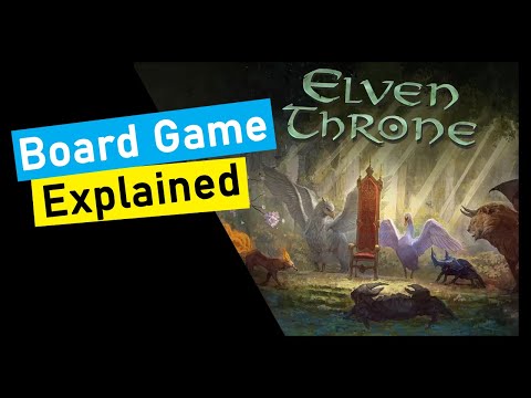 Elven Throne Board Game Explained
